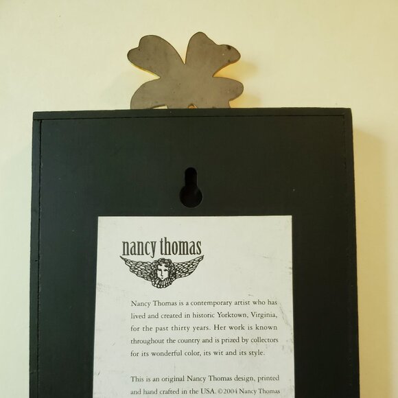 Nancy Thomas 2003 May Plaque from Children's Series (May Flowers) - Picture 5 of 7